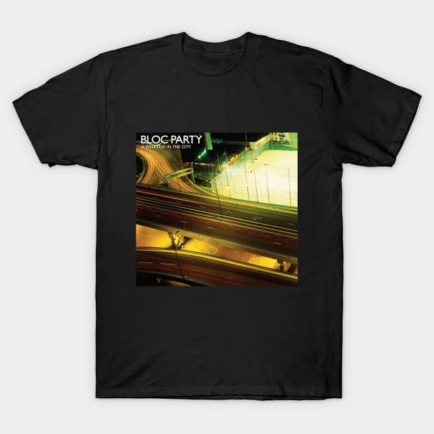 Bloc Party - A Weekend in the City - Deconstruction T-Shirt by Magnetar